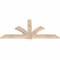 Ekena Millwork Redmond Smooth Timber Gable Bracket, Douglas Fir, 48"W x 22"H x 1 1/2"D x 3 1/2"F, 11/12 Pitch GBW048X22X0204RED00SDF - alternate 4